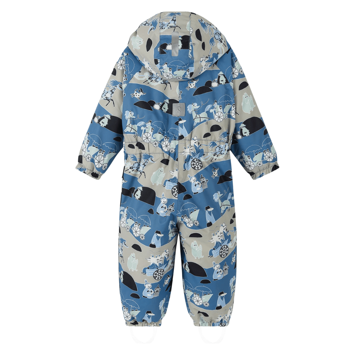 Reima - Vinterdress Baby Moomin Puhuri Blue Ocean - Guttelus.no