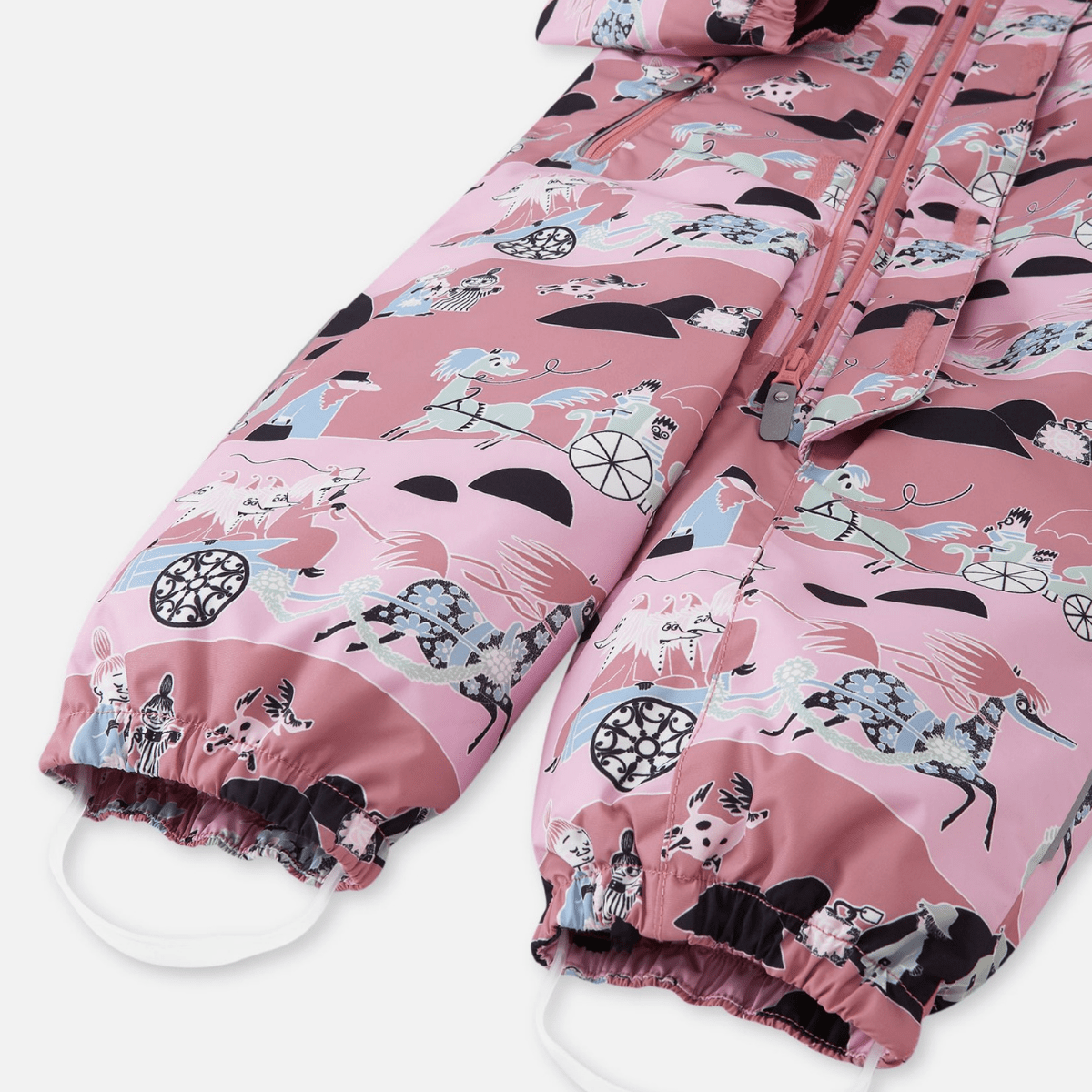 Reima - Vinterdress Baby Moomin Puhuri Rose Blush - Guttelus.no