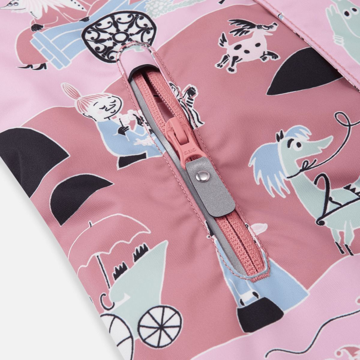 Reima - Vinterdress Baby Moomin Puhuri Rose Blush - Guttelus.no