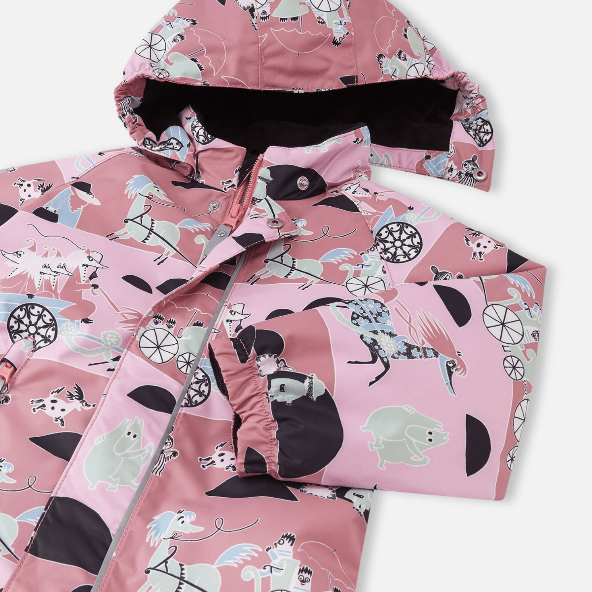 Reima - Vinterdress Baby Moomin Puhuri Rose Blush - Guttelus.no