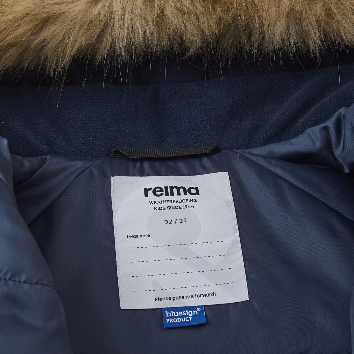 Reima - Vinterdress Lappi Navy - Guttelus.no