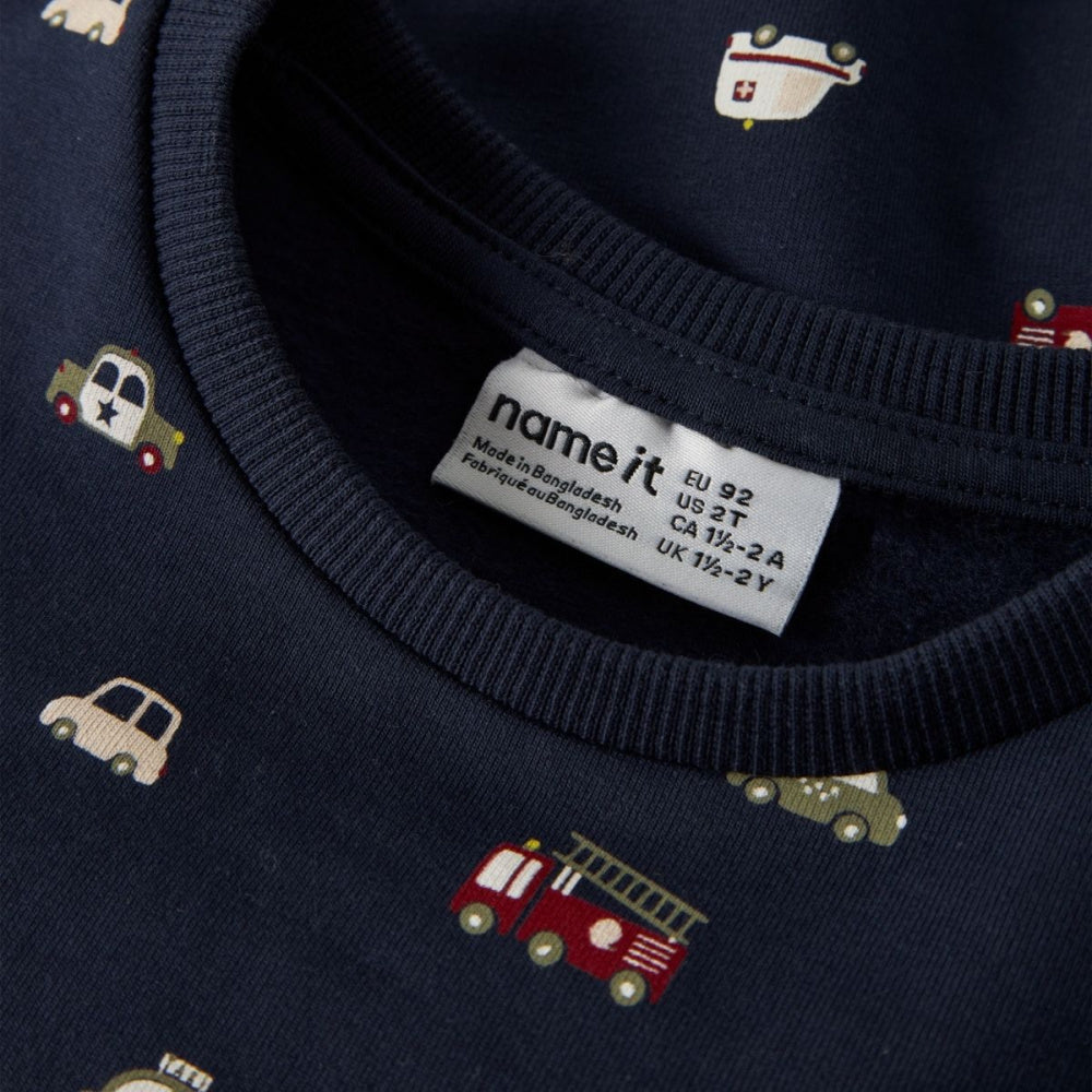 Name It - Genser Sweat Thuen Navy Blazer