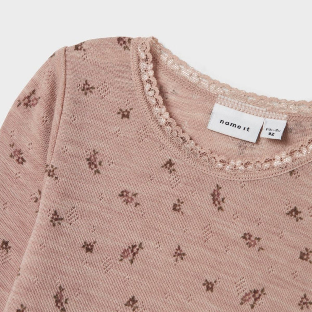 Name It - Body Ull Wang Small Flowers Shadow Gray