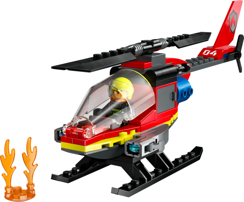 LEGO - City Brannhelikopter