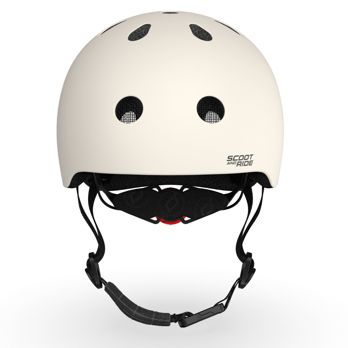 Scoot & Ride - Sykkelhjelm (55-59cm) Ash - Guttelus.no