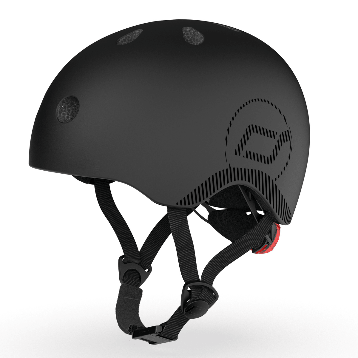 Scoot & Ride - Sykkelhjelm (55-59cm) Black - Guttelus.no