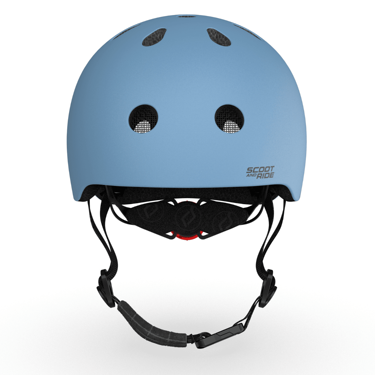 Scoot & Ride - Sykkelhjelm (55-59cm) Steel - Guttelus.no
