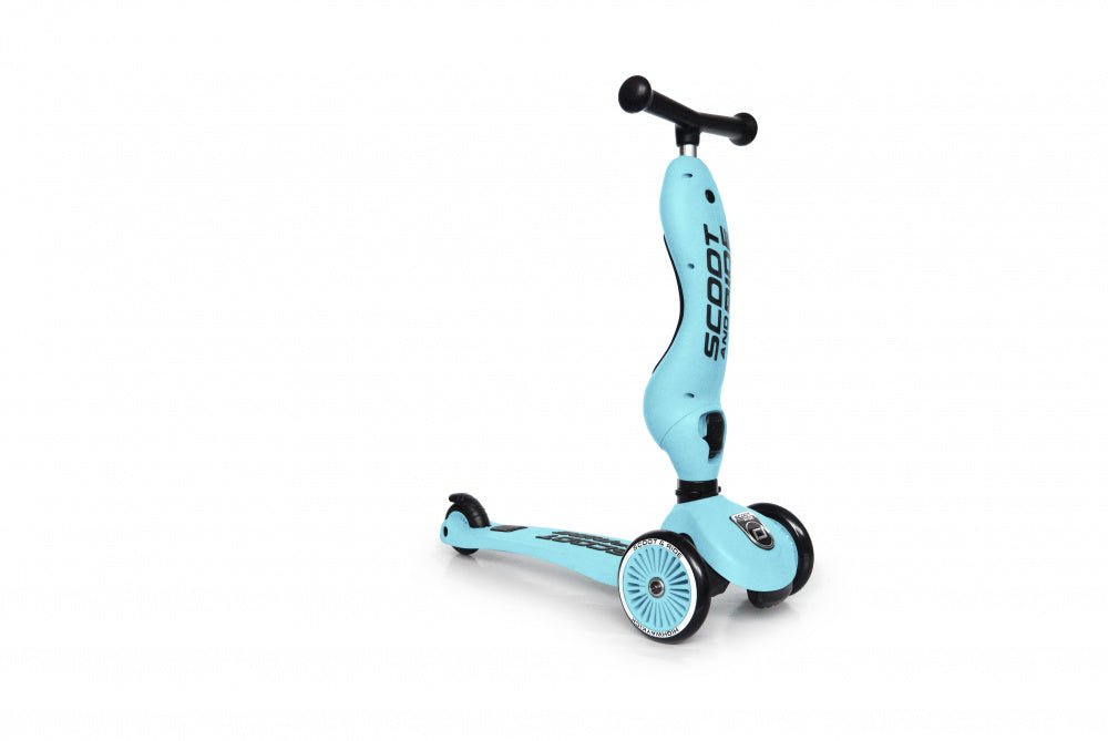 Scoot & Ride - Sparkesykkel Highwaykick 1 Blueberry - Guttelus