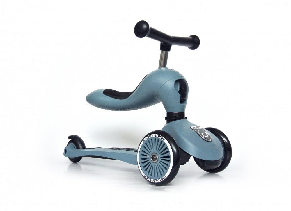 Scoot & Ride - Sparkesykkel Highwaykick 1 Steel - Guttelus