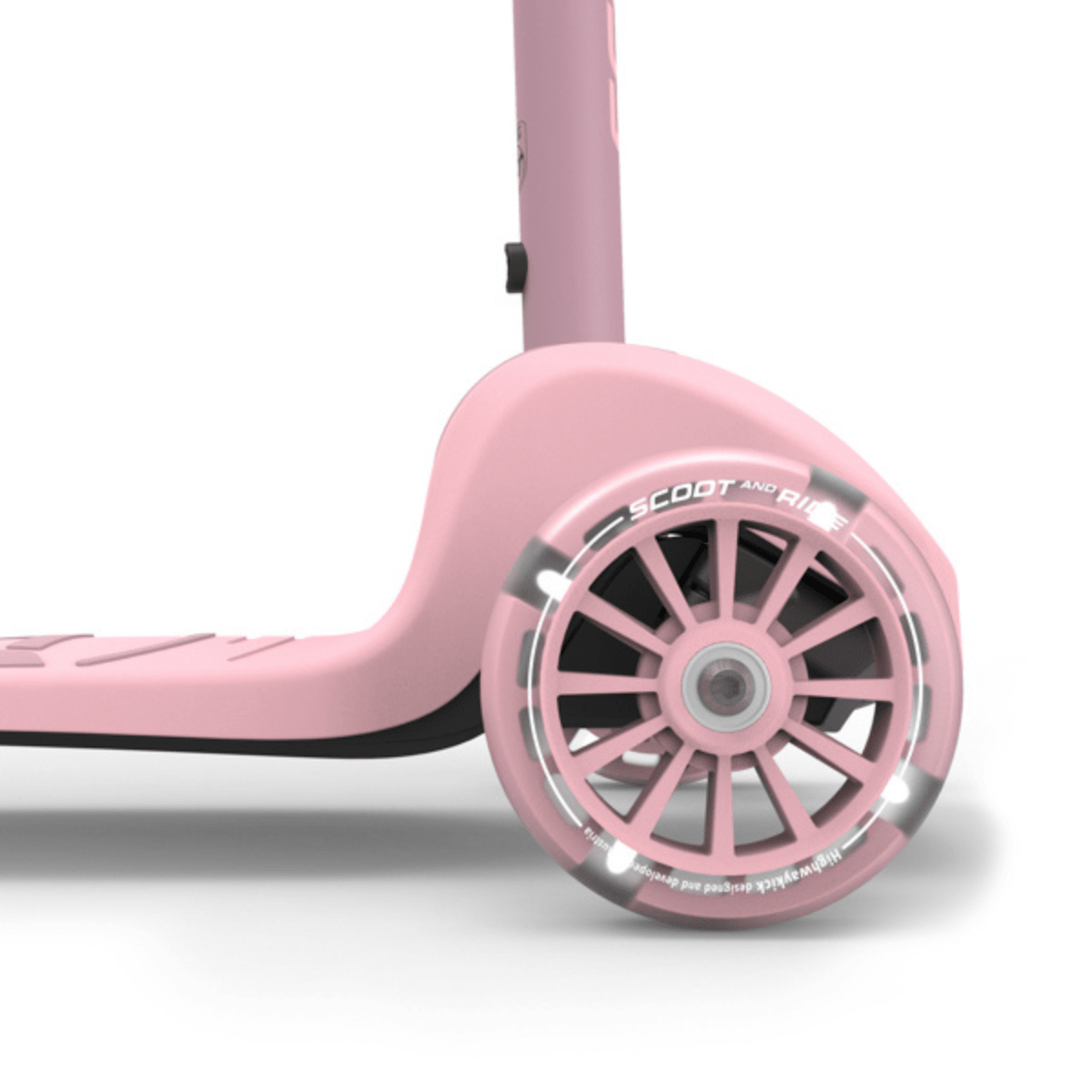 Scoot & Ride - Sparkesykkel Highwaykick 3S Rose - Guttelus.no