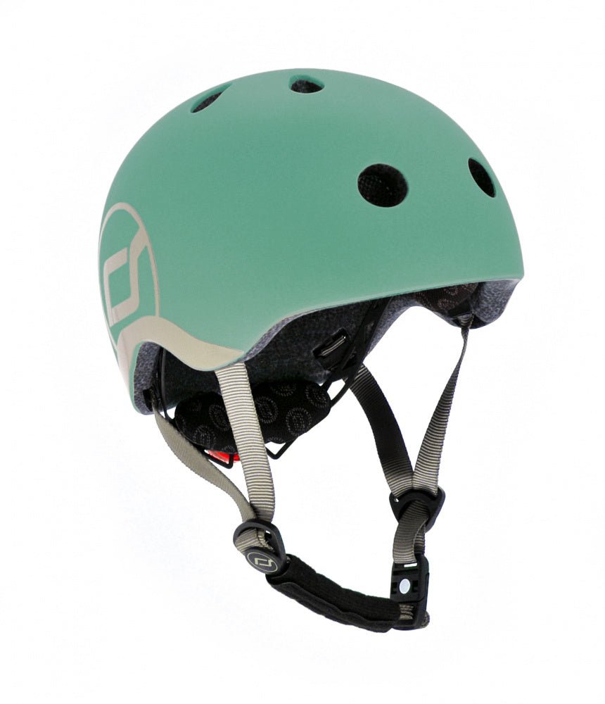 Scoot & Ride - Sykkelhjelm (45-51cm) Forest - Guttelus.no