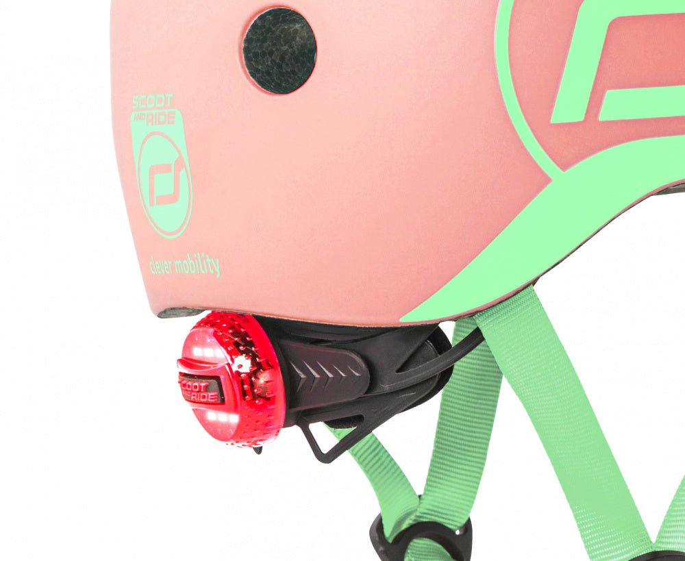 Scoot & Ride - Sykkelhjelm (45-51cm) Peach - Guttelus