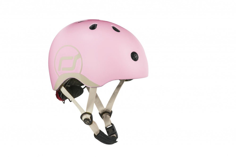 Scoot & Ride - Sykkelhjelm (45-51cm) Rose - Guttelus.no