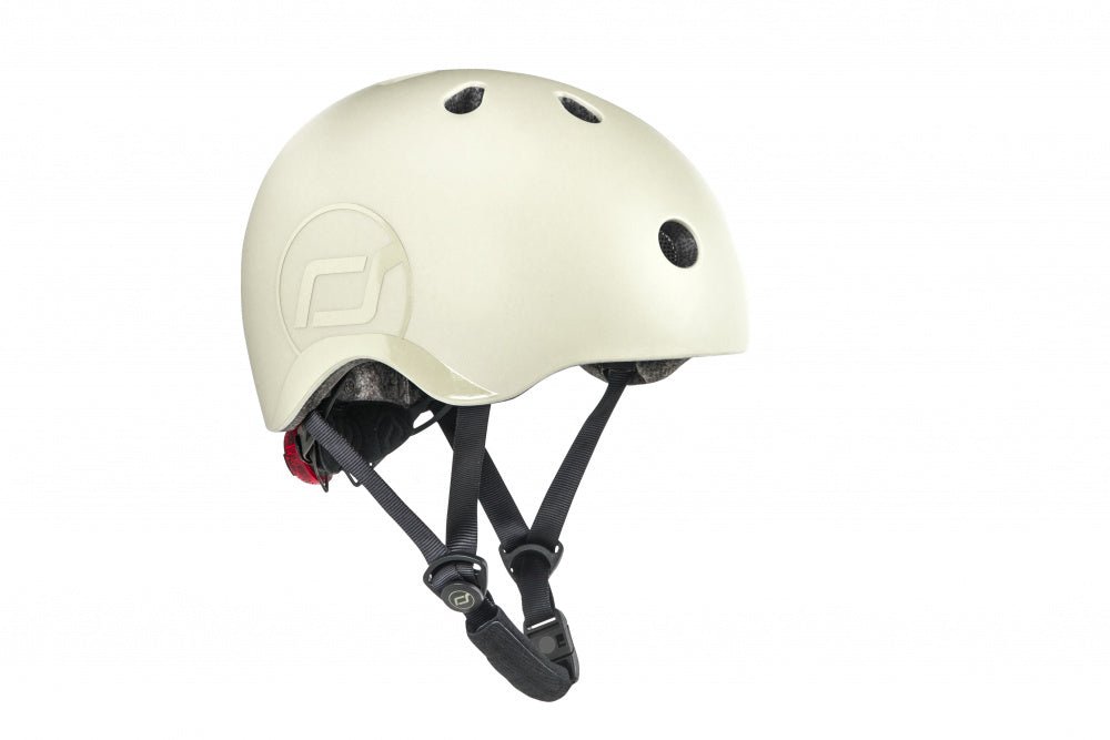 Scoot & Ride - Sykkelhjelm (51-55cm) Ash - Guttelus