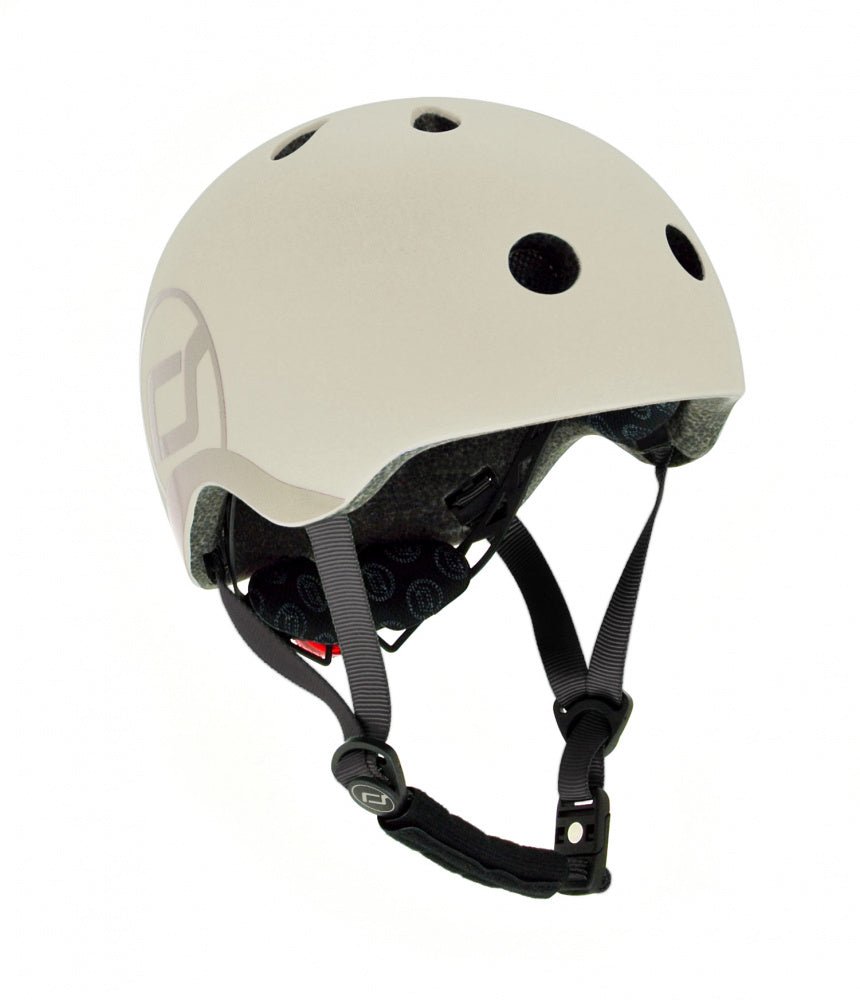 Scoot & Ride - Sykkelhjelm (51-55cm) Ash - Guttelus