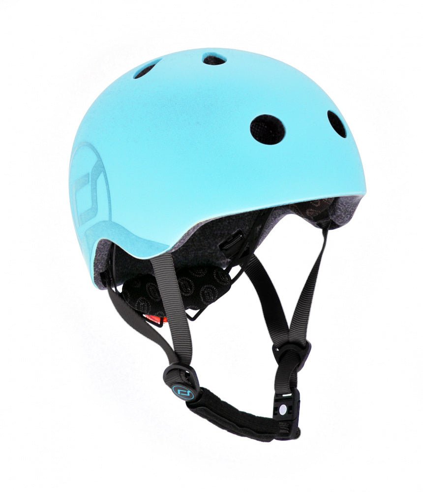 Scoot & Ride - Sykkelhjelm (51-55cm) Blueberry - Guttelus.no