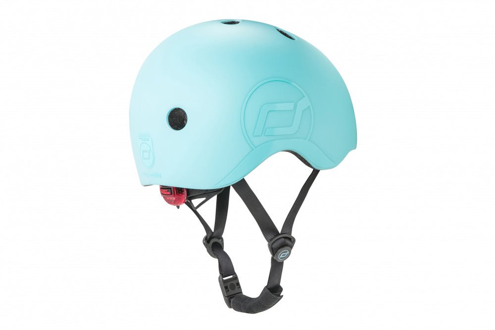 Scoot & Ride - Sykkelhjelm (51-55cm) Blueberry - Guttelus.no