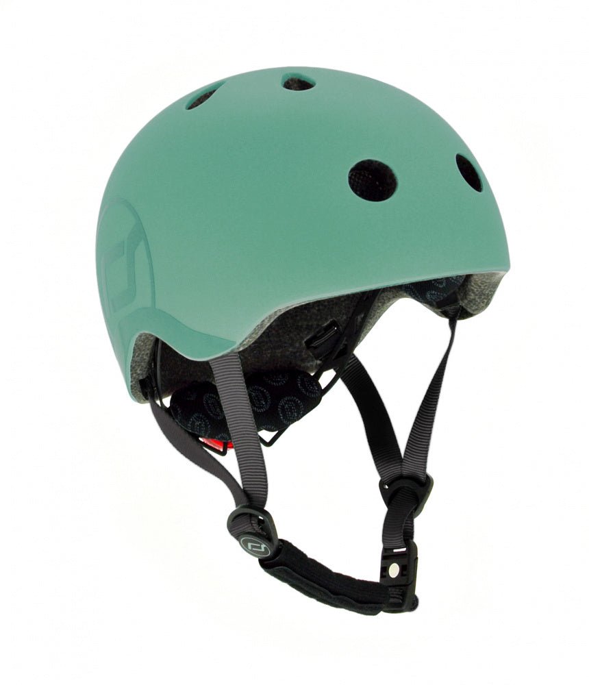 Scoot & Ride - Sykkelhjelm (51-55cm) Forest - Guttelus