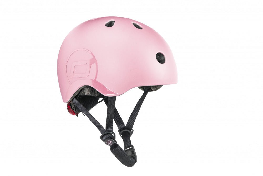 Scoot & Ride - Sykkelhjelm (51-55cm) Rose - Guttelus.no