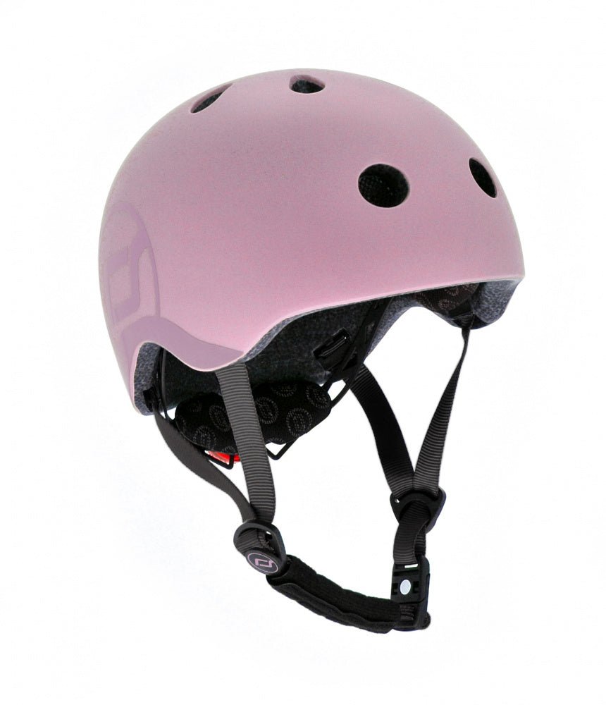 Scoot & Ride - Sykkelhjelm (51-55cm) Rose - Guttelus.no