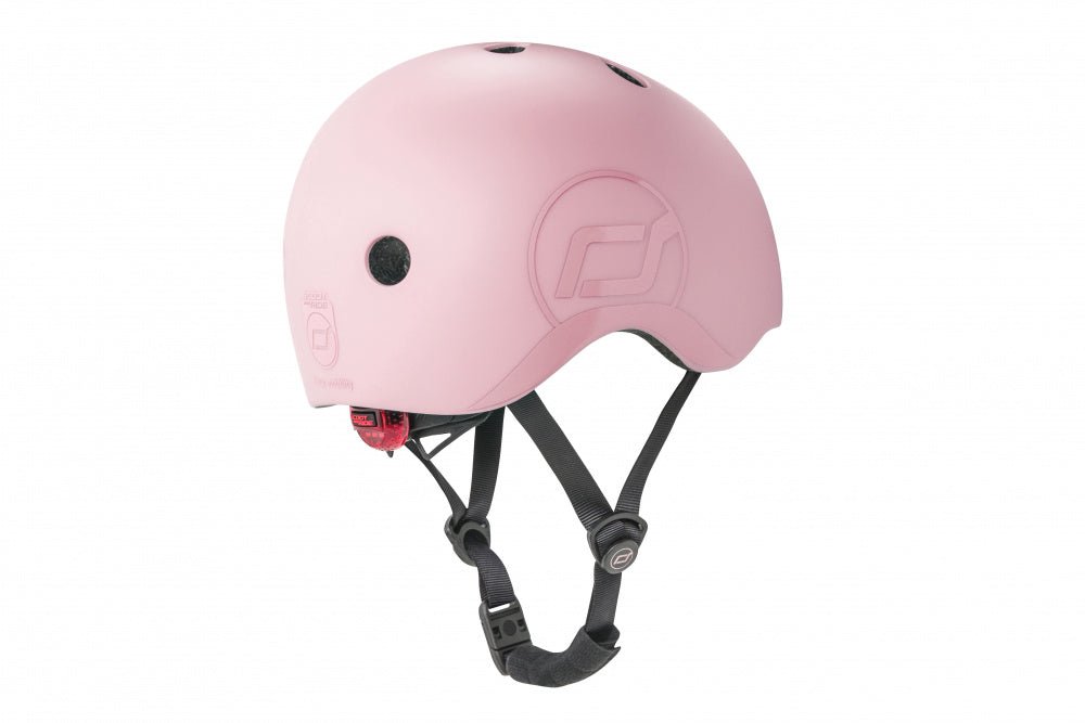 Scoot & Ride - Sykkelhjelm (51-55cm) Rose - Guttelus.no