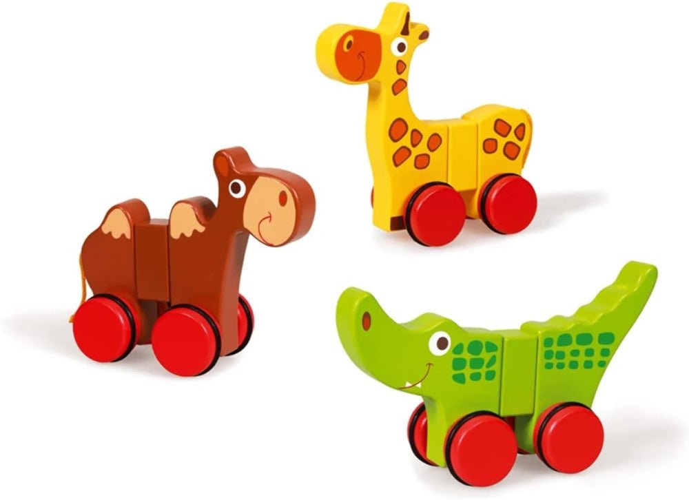 Scratch - Magnetisk byggeleke i tre Zoo - Guttelus