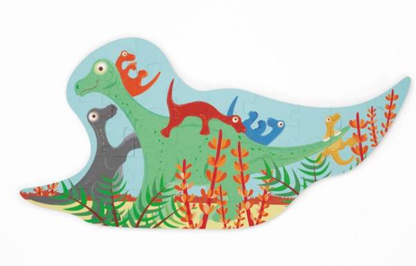 Scratch - Puslespill Dinosaur - Guttelus