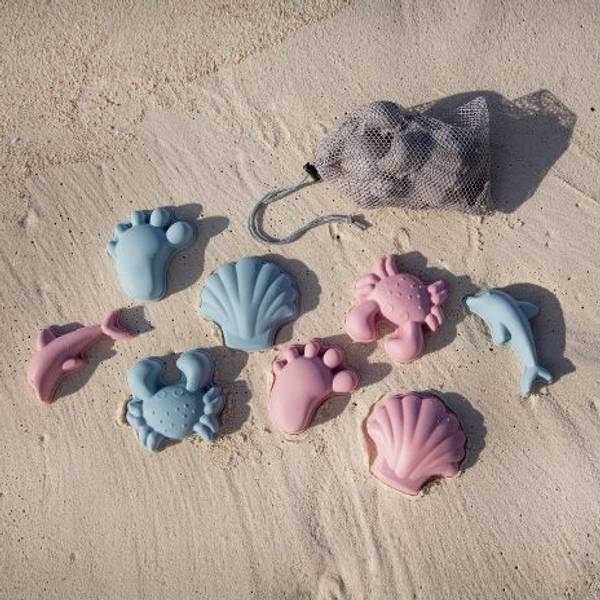 Scrunch - Sandformer Lys Blå - Guttelus.no