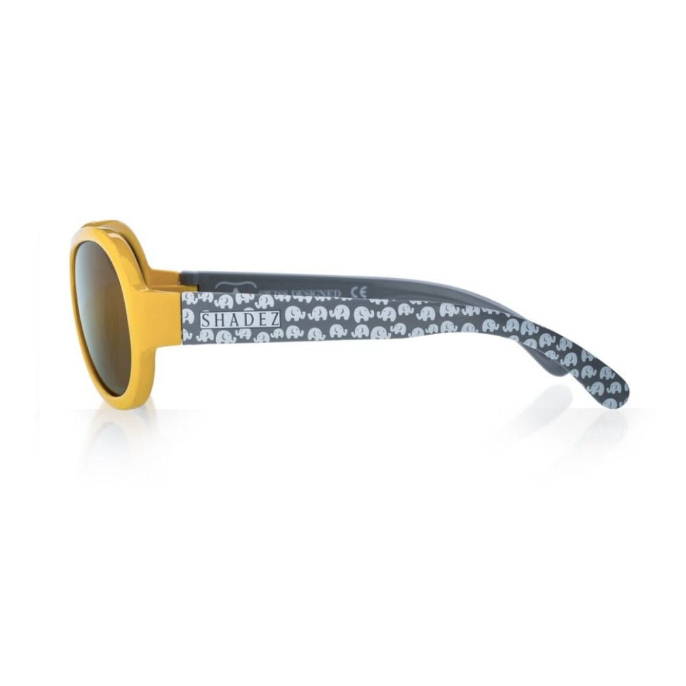 Shadez Solbriller - Classic Yellow Elephant - Guttelus
