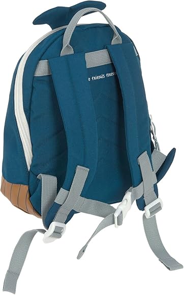 Lässig - Mini Ryggsekk Whale Blue