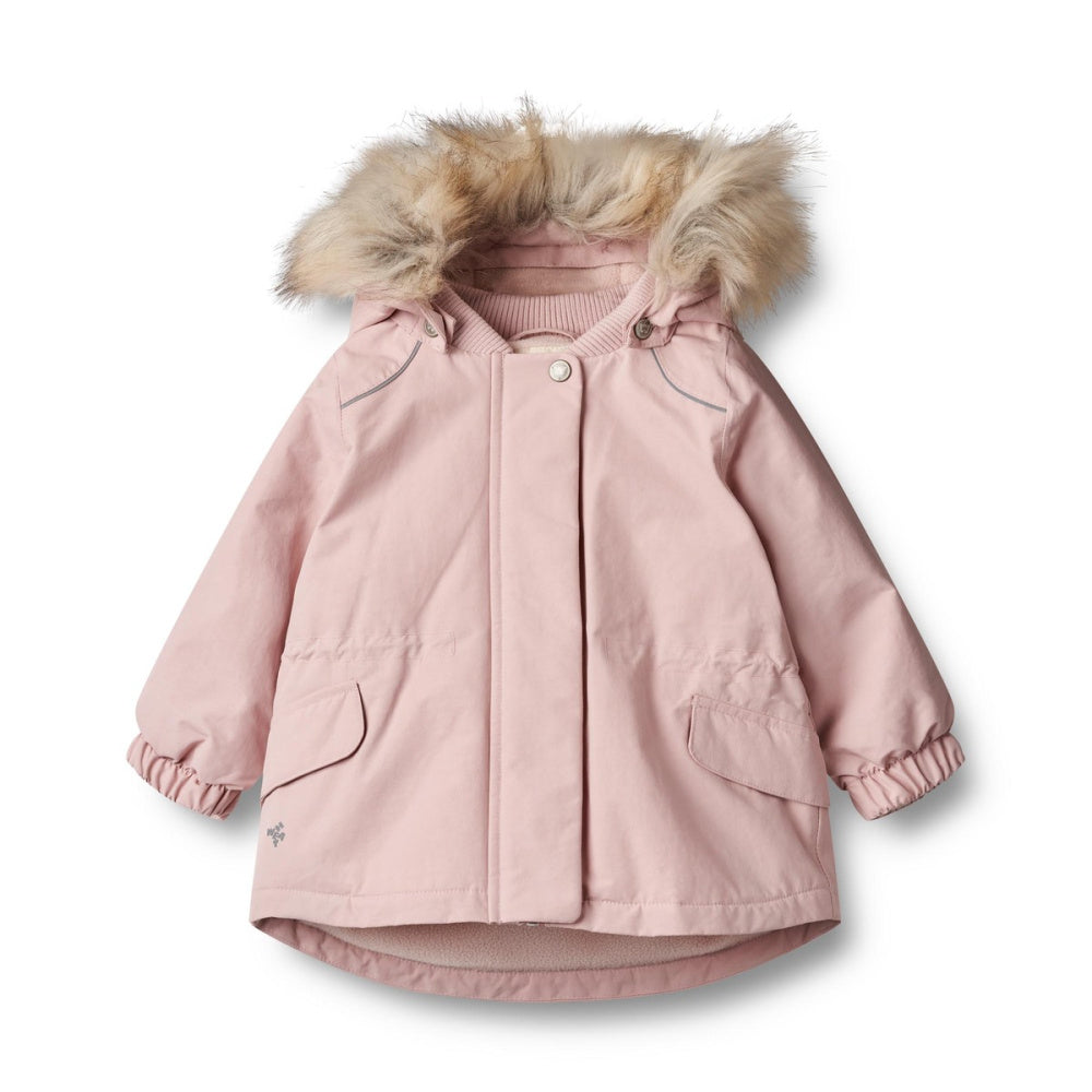 Wheat - Vinterjakke Mini Mathilde Tech Rose Frost