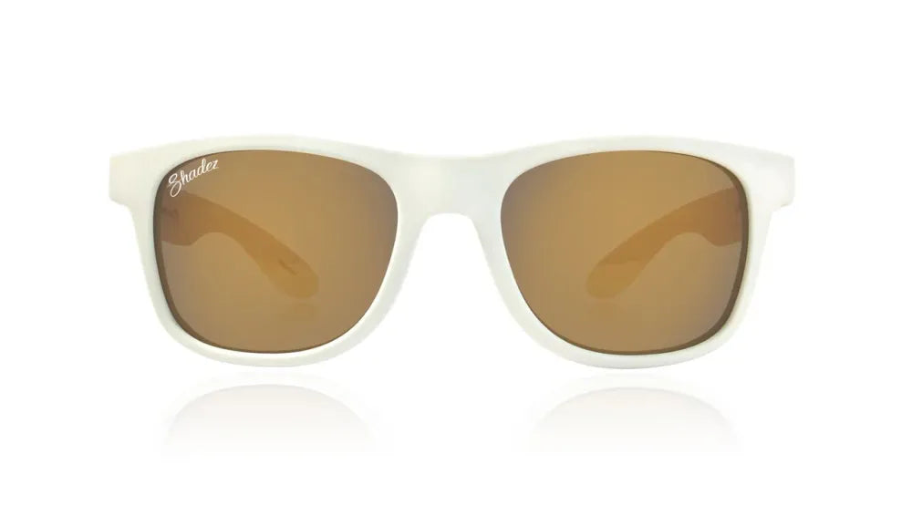 Shadez Solbriller - VIP Polarized White Gold