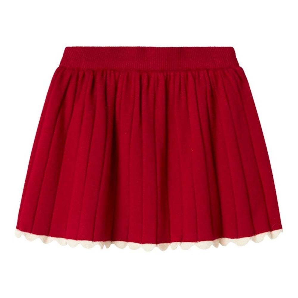 Name It - Juleskjørt Knit Ralbo Jester Red