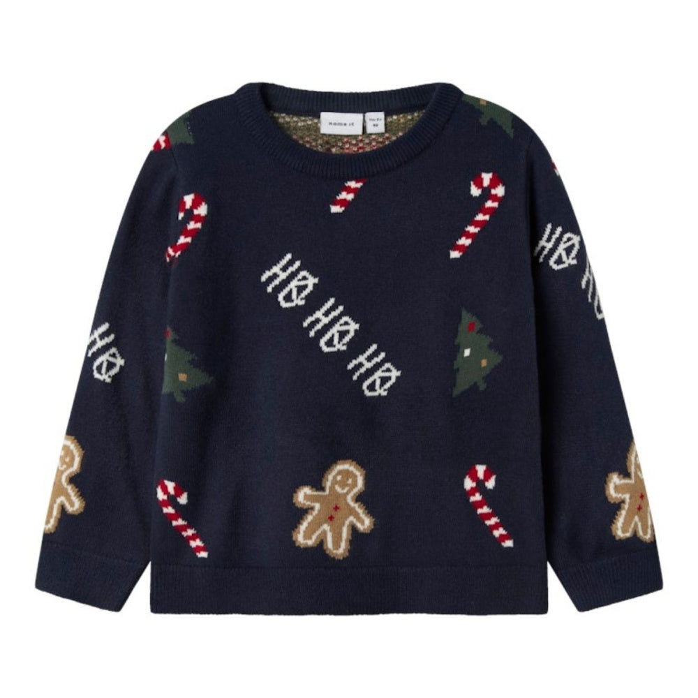 Name It - Julegenser Knit Rasko Navy Blazer