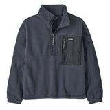 Patagonia - Kids Microdini 1/2-Zip Fleece Pullover Smolder Blue