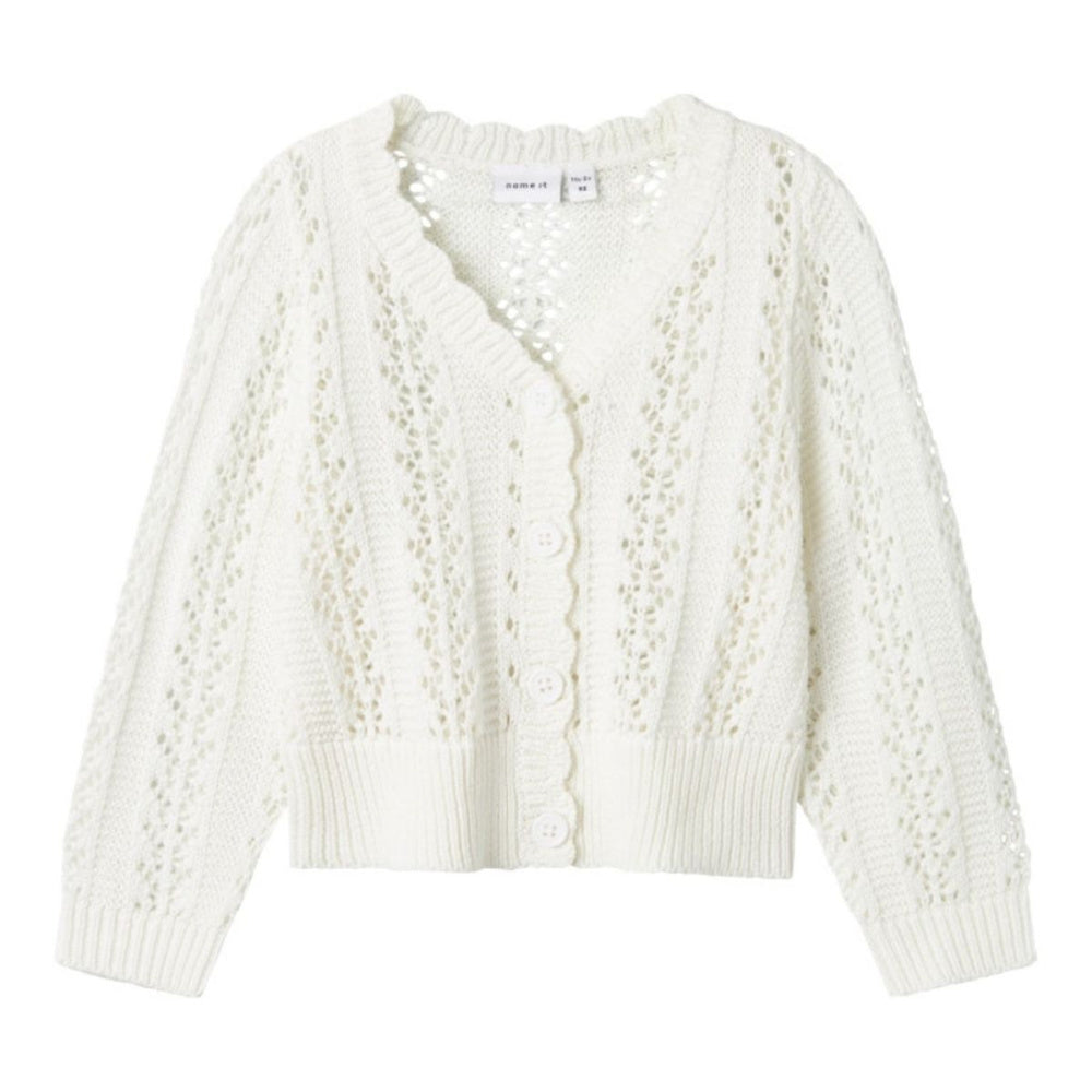 Name It - Cardigan Tana Knit Bright White