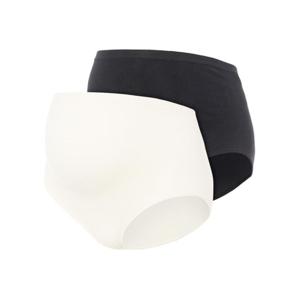 Mamalicious - Mamma-truse 2-pk Heal Svart/ Hvit