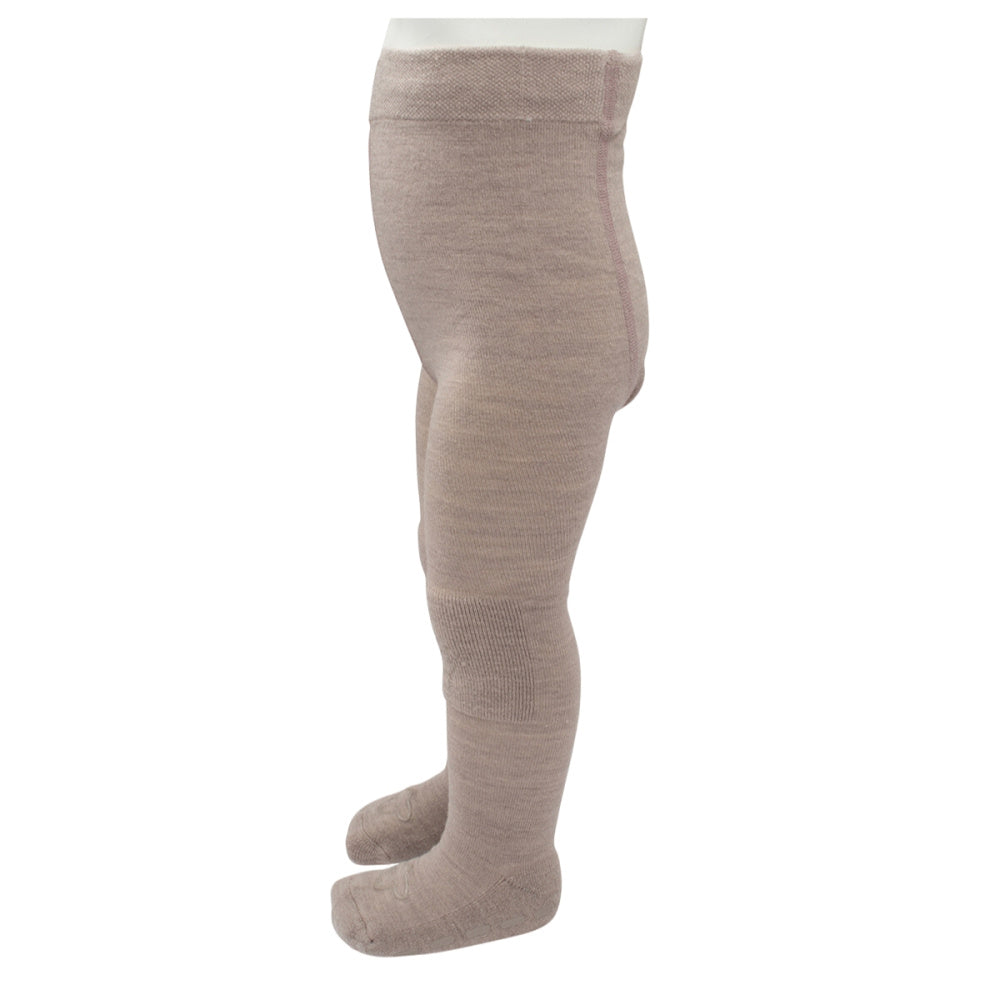 Lillelam - Strømpebukse Ull Antiskli Beige
