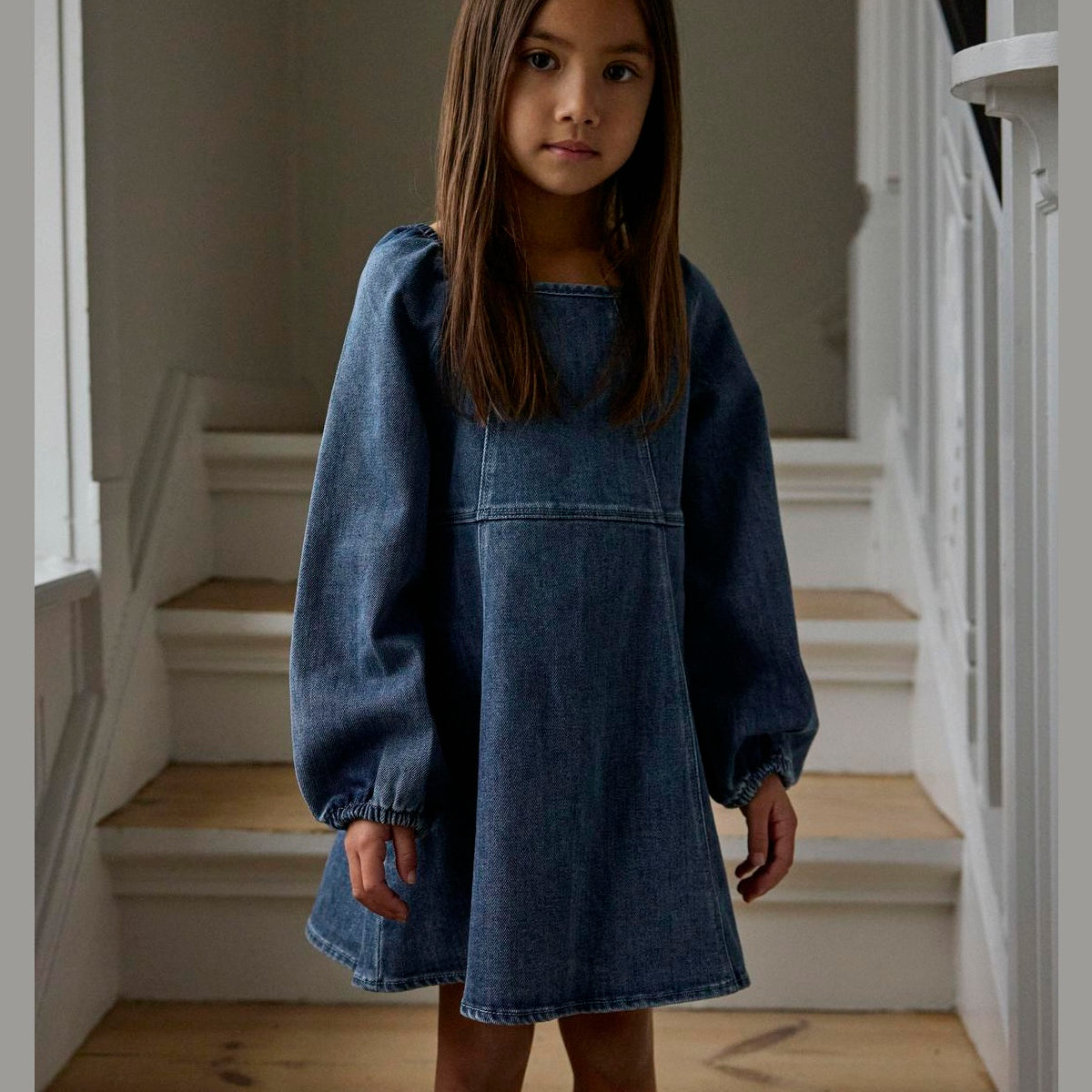 Lil' Atelier - Kjole Nobello Dark Blue Denim