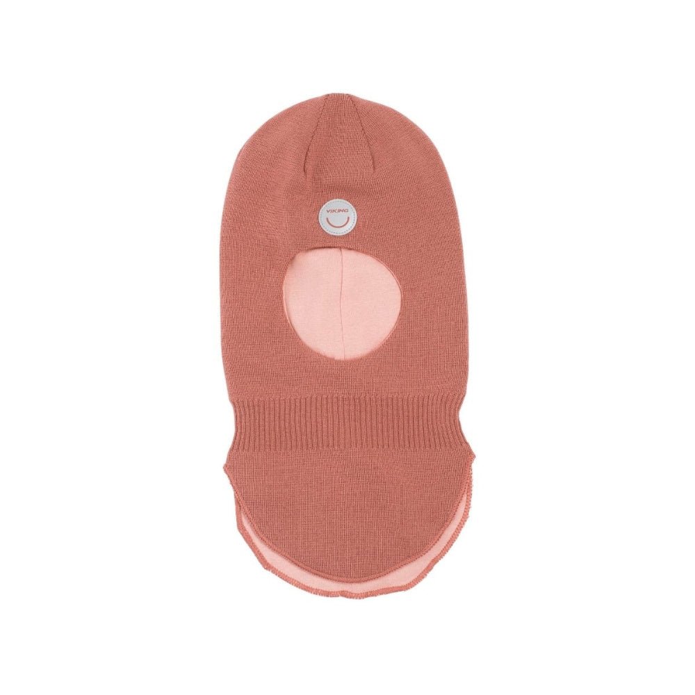 Viking - Balaclava i Ull Alv Pink - Guttelus.no