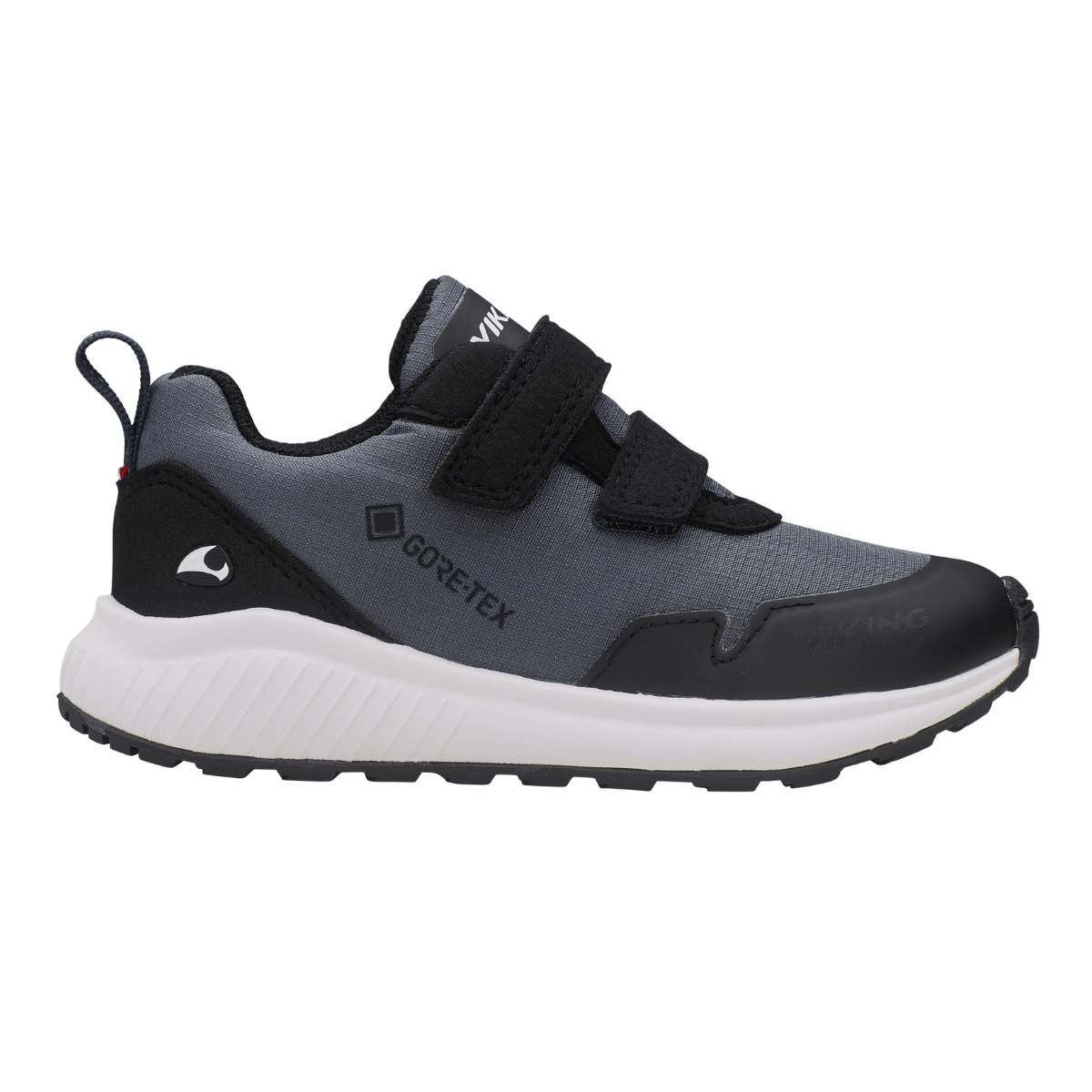 Viking Footwear - Joggesko Aery Track GTX 2V Charcoal/ Black - Guttelus.no