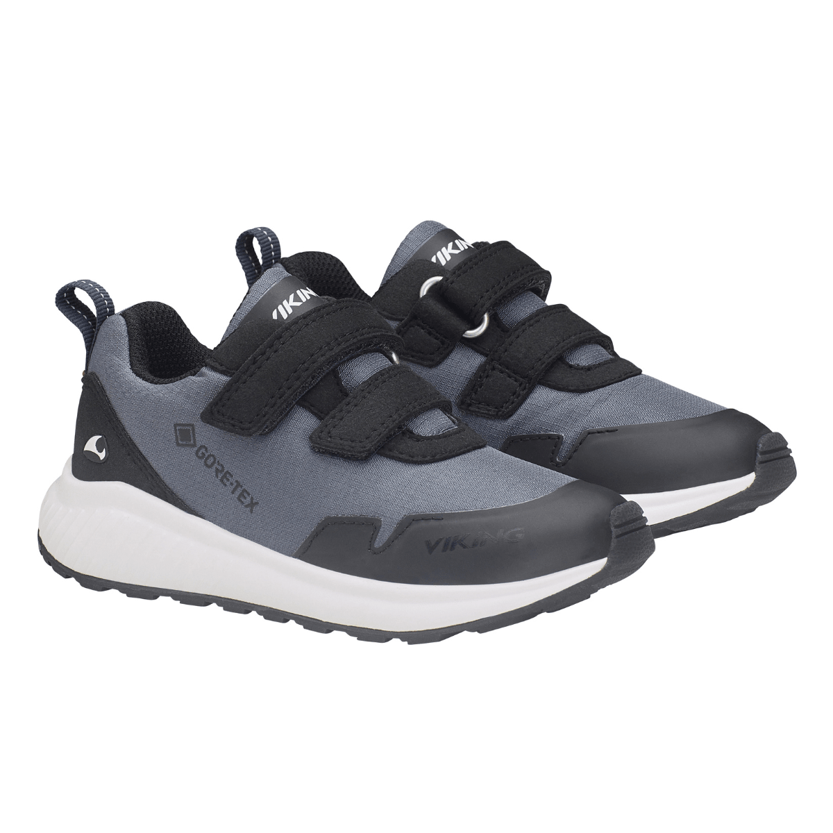 Viking Footwear - Joggesko Aery Track GTX 2V Charcoal/ Black - Guttelus.no
