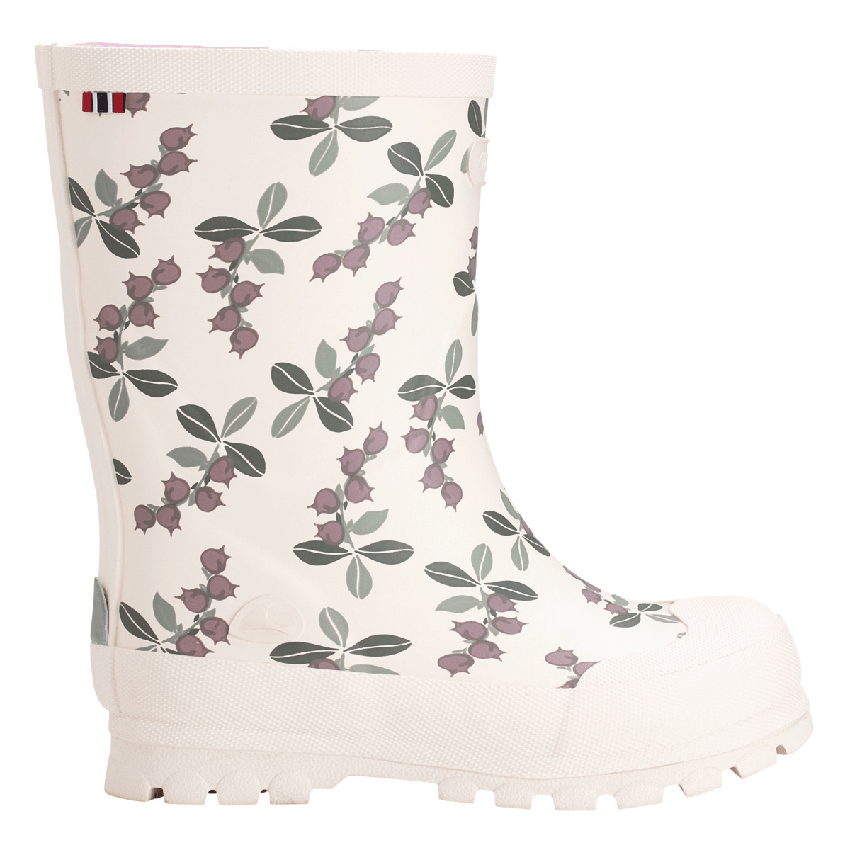 Viking - Gummistølver Jolly Light Pink/ Olive - Guttelus.no
