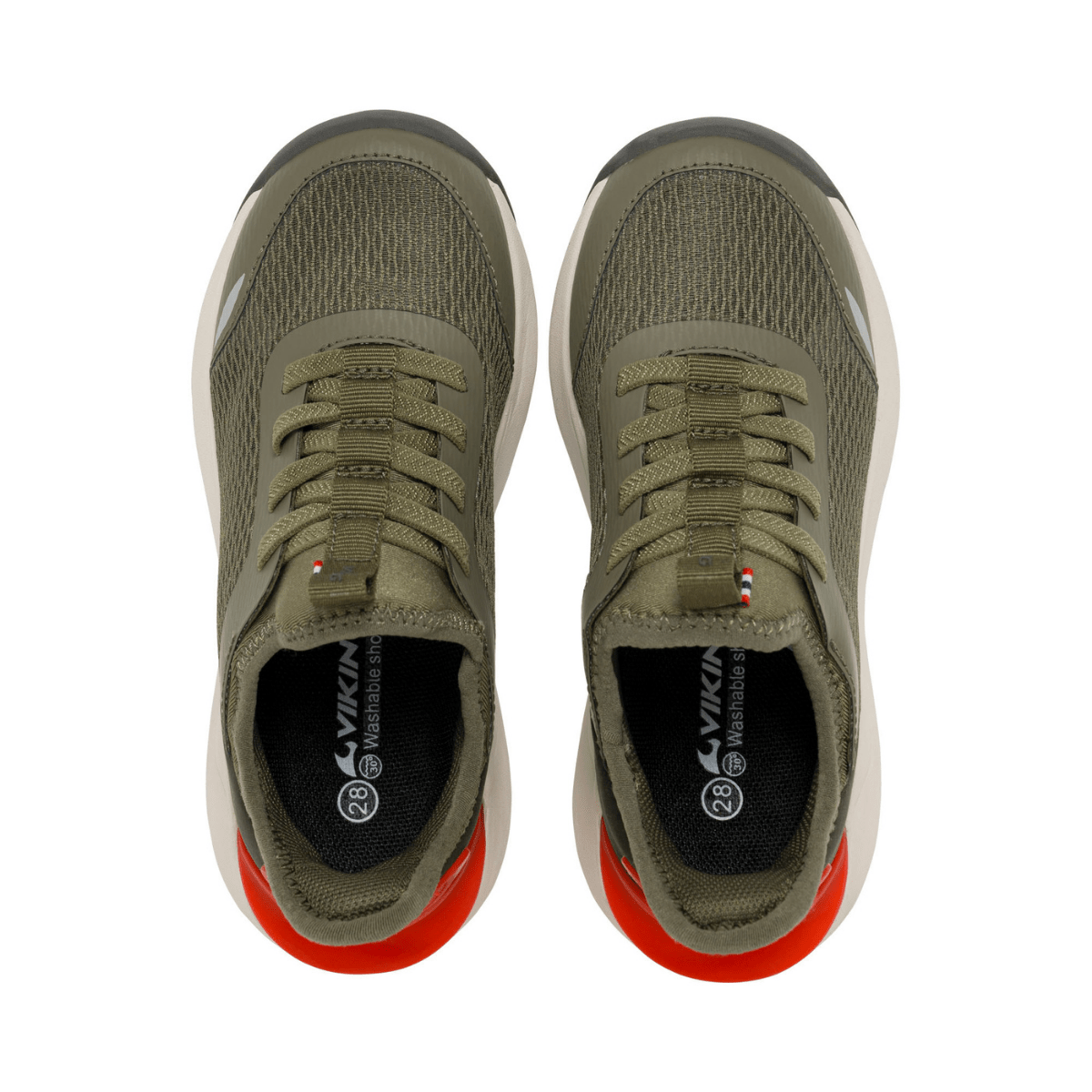 Viking - Joggesko QuickGo EL Olive - Guttelus.no