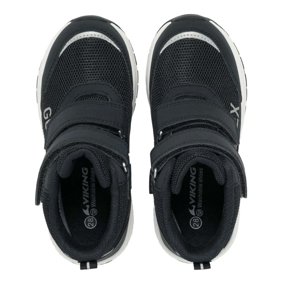 Viking - Overgangssko Bouncy Mid GTX 2V Svart - Guttelus.no