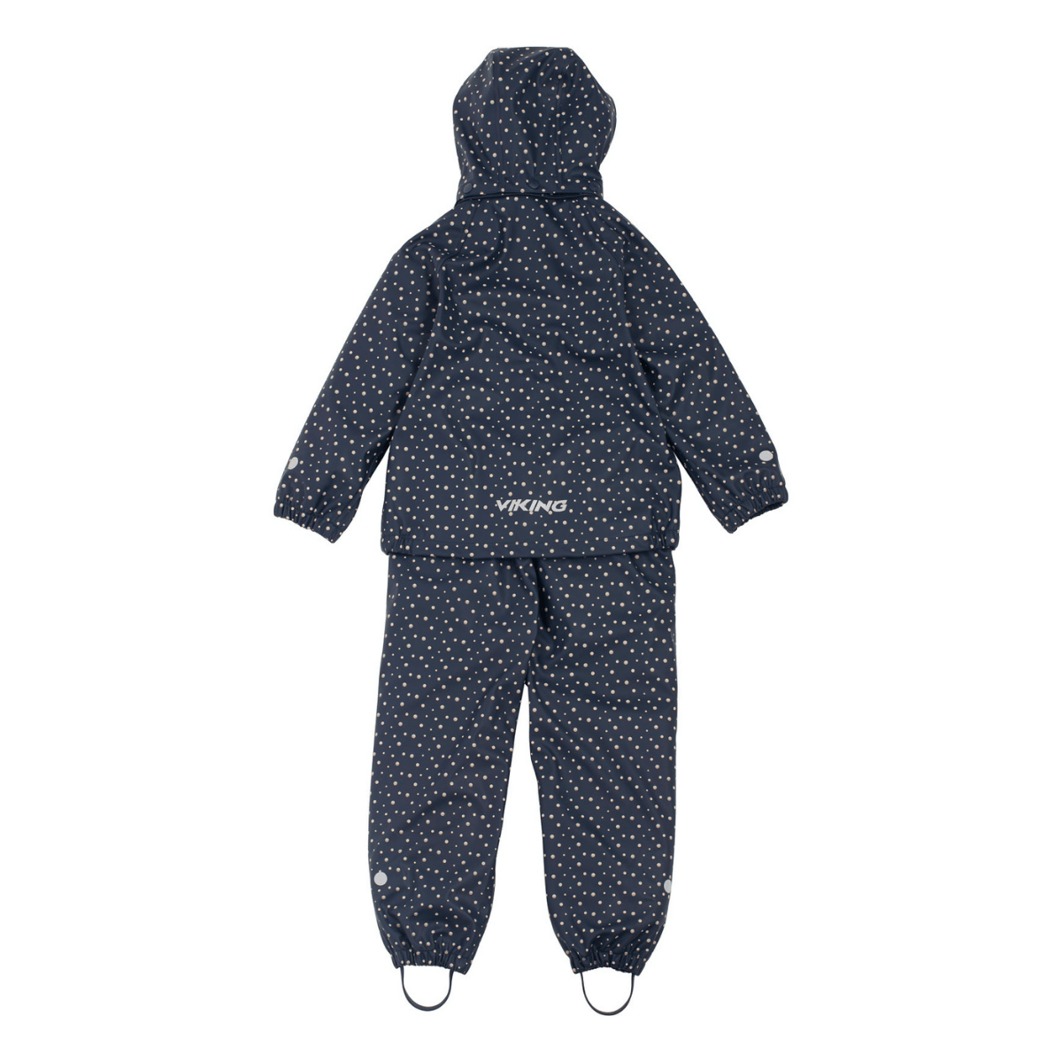 Viking - Regnsett Jolly Print Navy - Guttelus.no