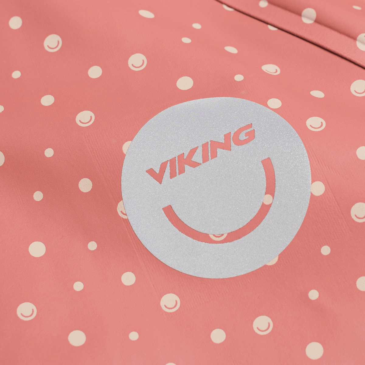 Viking - Regnsett Jolly Print Pink - Guttelus.no