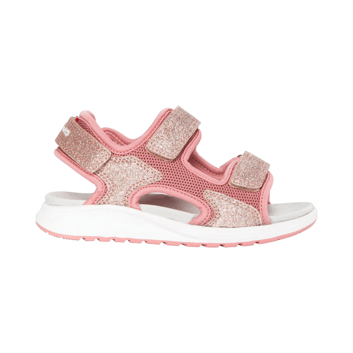 Viking - Sandal Anchor Glitter 3V Light Pink - Guttelus.no