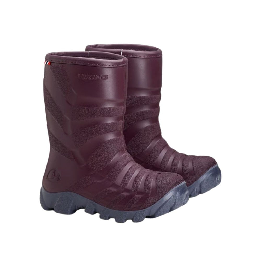 Viking - Thermostøvel Ultra Warm Grape/ Grey - Guttelus.no