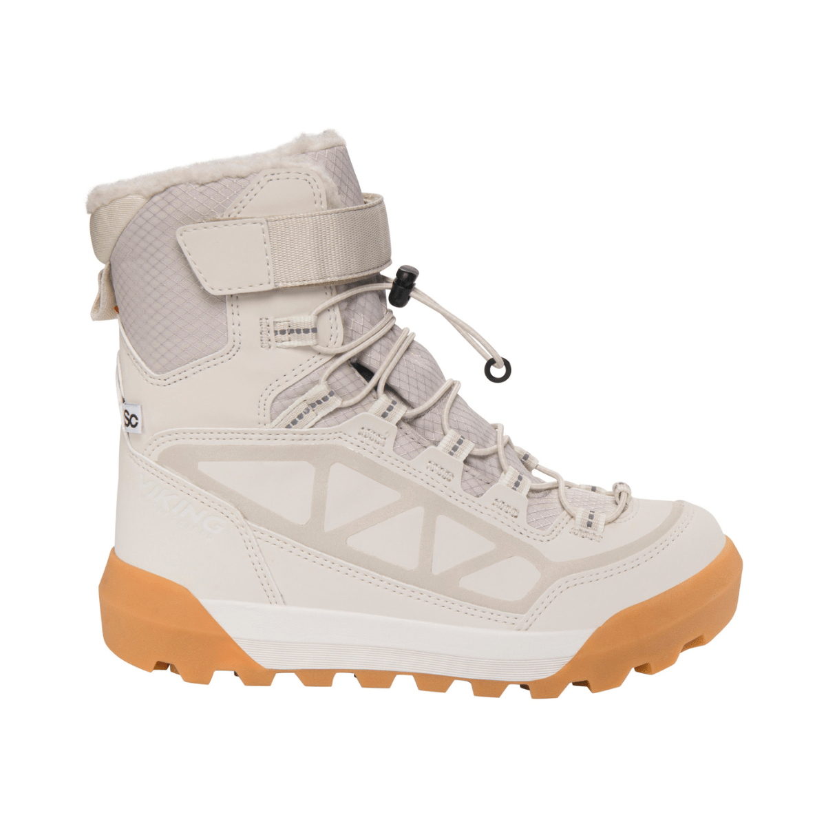 Viking - Vintersko Constrictor Warm SC WP 1VSL Cream - Guttelus.no